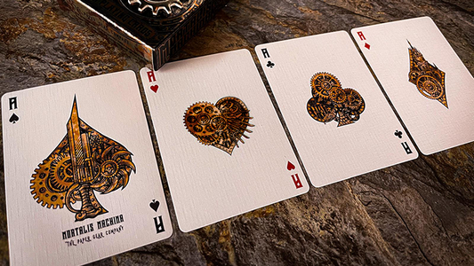 Mortalis Machina Iron Standard Edition Playing Cards alternate view - Wizard Magic Shop