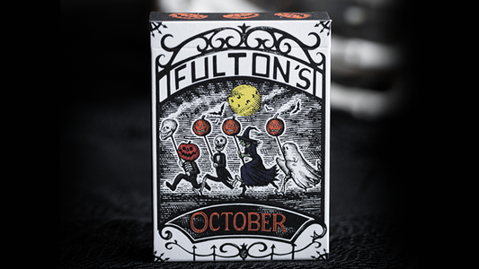 FULTON'S OCTOBER V2 PLAYING CARDS FIRST EDITION - Wizard Magic Shop
