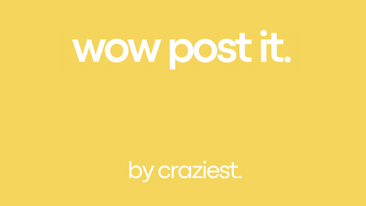 WOW Post-it by Craziest Default Title - Wizard Magic Shop