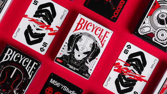 Bicycle Machine56 R-TYPE/3 White Playing Cards by RunIt Decks - Wizard Magic Shop