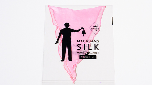 PRO SILK DIAMOND CUT PINK 6" by Murphy's Magic - Wizard Magic Shop