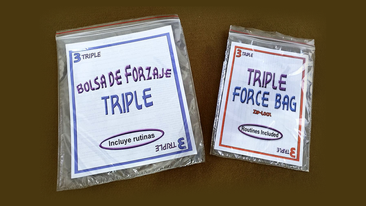 Triple Force Zip Lock Bag (Small, 6.5 x 9.5") - Wizard Magic Shop