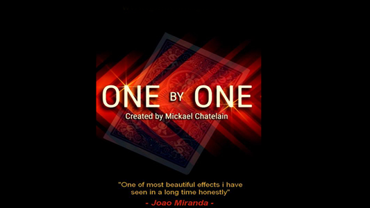 One by One (blue) by Mickaël Chatelain