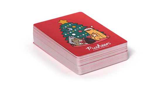 Christmas Pusheen Playing Cards by Puckator UK alternate view - Wizard Magic Shop