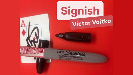 Signish by Victor Voitko (Red) - Wizard Magic Shop