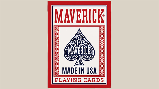 Maverick Made in the USA (Red) Playing Cards - Wizard Magic Shop