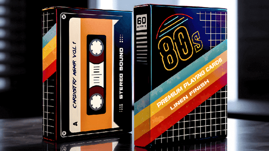 80s Playing Cards - Wizard Magic Shop