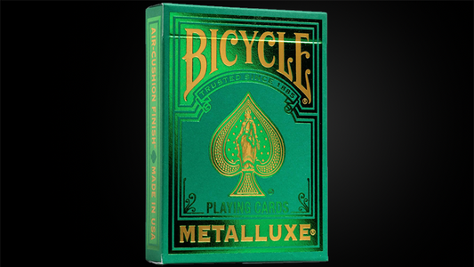 Bicycle Metalluxe Green Playing Cards by US Playing Card Co. - Wizard Magic Shop