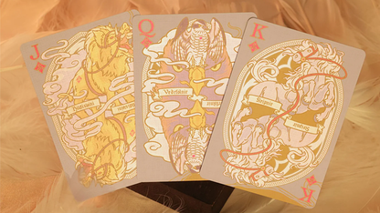 Mythic Divide YGGDRASIL Edition (Fury of Light) Playing Cards by Room One
