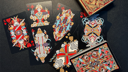Sacred Legends Black Edition Playing Cards by HypieLab
