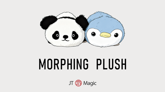 Morphing Plush (Panda to Penguin Blue) by Jackie Zhao and JT Magic - Wizard Magic Shop