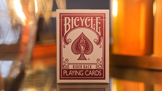 Bicycle Metallic Ruby Playing Cards - Wizard Magic Shop