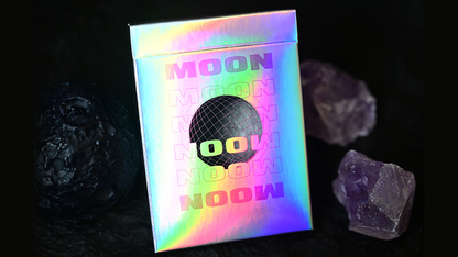 Moon (White Holo) Playing Cards