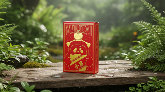 MOUTAI Red Limited Edition (2 Deck Set) Playing Cards - Wizard Magic Shop