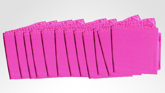 Silk 18 inch (Light Pink 12 Pack) Magic by Gosh - Wizard Magic Shop