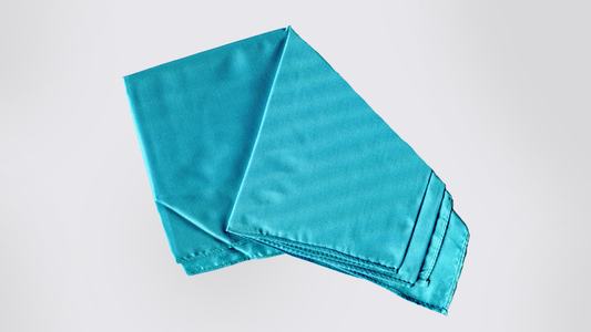 Silk 18 inch (Light Turquoise) Magic by Gosh - Wizard Magic Shop