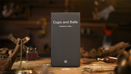 Aluminum Alloy Cups and Balls Set by TCC Magic - Wizard Magic Shop