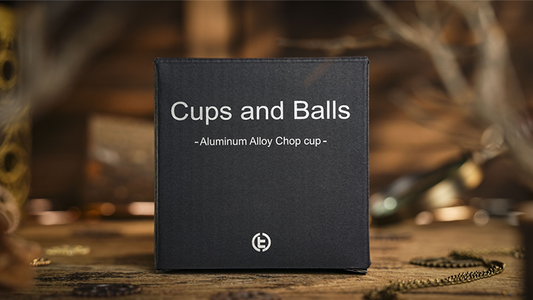Aluminum Alloy Cups and Balls Matching Chop Cup by TCC Magic - Wizard Magic Shop