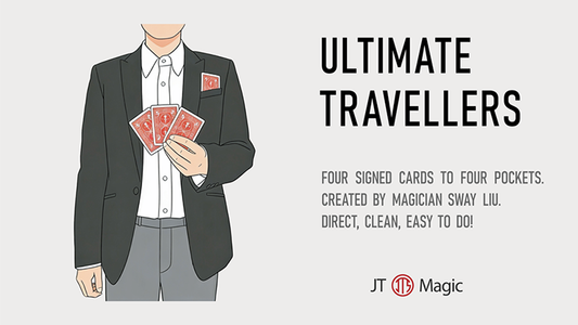 Ultimate Travelers by Sway Liu and JT Magic (Red) alternate view - Wizard Magic Shop
