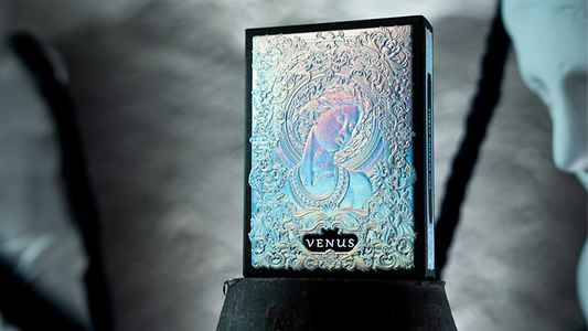 Venus Platinum (Black) Playing Cards by TCC Fashion - Wizard Magic Shop