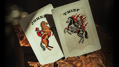 Gunslingers Poker (Blue) Playing Cards