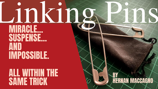 Linking Pins by Hernan Maccagno - Wizard Magic Shop