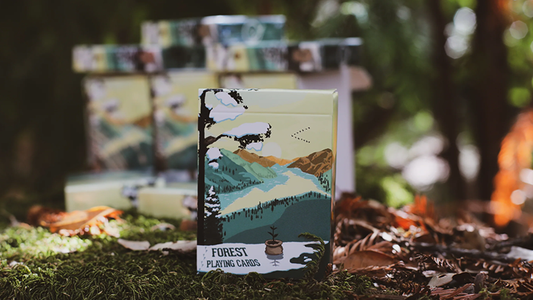 Orbit Forest Playing Cards - Wizard Magic Shop