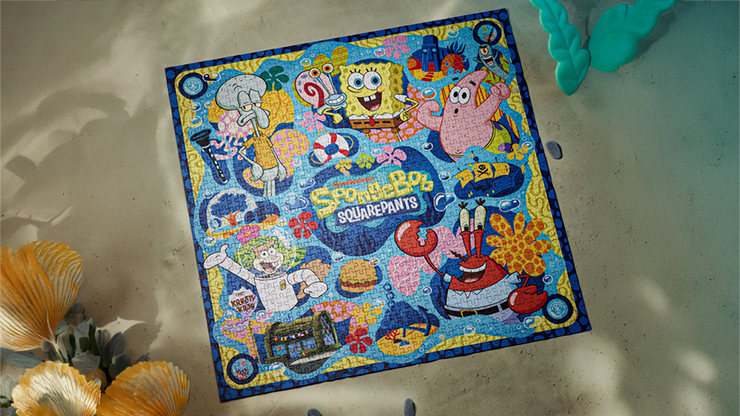 SpongeBob SquarePants Jigsaw Puzzle by theory11