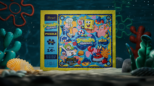 SpongeBob SquarePants Jigsaw Puzzle by theory11 - Wizard Magic Shop