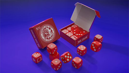 Forcing Dice Set by IARVEL Magic (Red) - Wizard Magic Shop