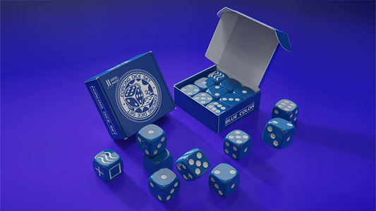 Forcing Dice Set by IARVEL Magic (Blue) - Wizard Magic Shop