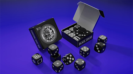 Forcing Dice Set by IARVEL Magic (Black) - Wizard Magic Shop