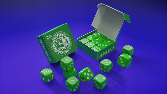 Forcing Dice Set by IARVEL Magic (Green) - Wizard Magic Shop