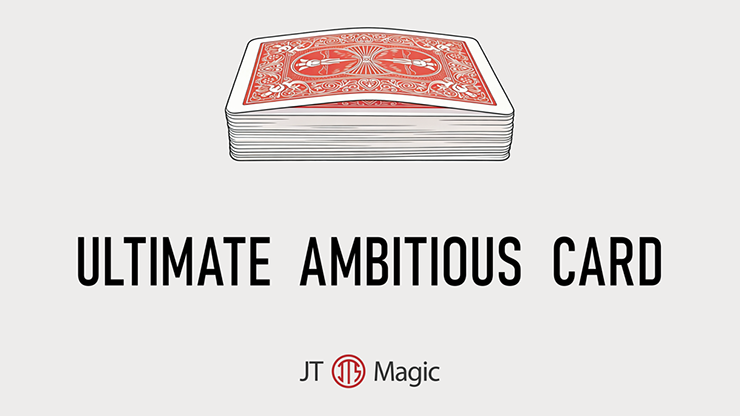 Ultimate Ambitious Card by JT (Red)
