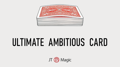 Ultimate Ambitious Card by JT (Red)