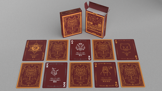 Werewolf Playing Cards alternate view - Wizard Magic Shop