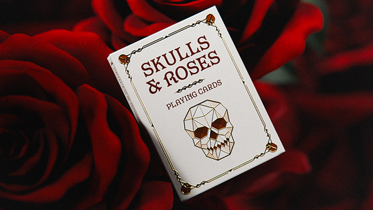 Skulls & Roses Playing Cards - Wizard Magic Shop