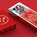 Red Roses Gold Foil Playing Cards (Fully Marked)