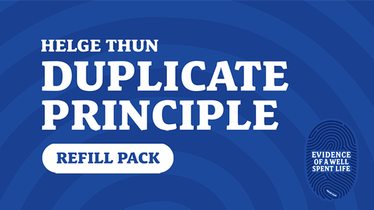 Evidence of a Well Spent Life - Duplicate Principle Cards by Helge Thun - Wizard Magic Shop