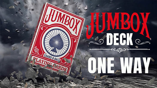 Jumbox One Way Deck (Red) by Magic Dream - Wizard Magic Shop