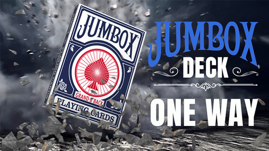 Jumbox One Way Deck (Blue) by Magic Dream - Wizard Magic Shop