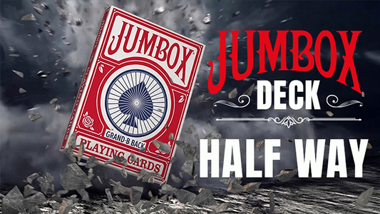 Jumbox Half Way Deck (Red) by Magic Dream - Wizard Magic Shop