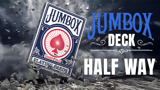 Jumbox Half Way Deck (Blue) by Magic Dream - Wizard Magic Shop