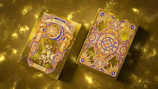 Zodiac (Taurus) Luminous Edition Playing Cards by TCC alternate view - Wizard Magic Shop