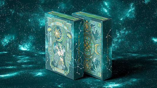 Zodiac (Aquarius) Luminous Edition Playing Cards by TCC - Wizard Magic Shop