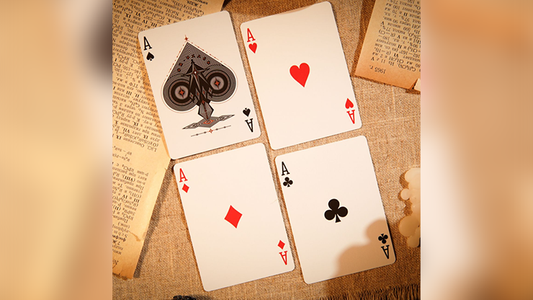 Mr. Black V2 (Gray) Playing Cards alternate view - Wizard Magic Shop