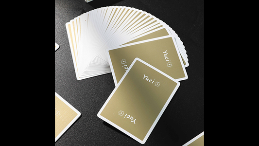 Yuci Gold Playing Cards by TCC alternate view - Wizard Magic Shop