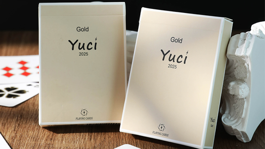 Yuci Gold Playing Cards by TCC - Wizard Magic Shop