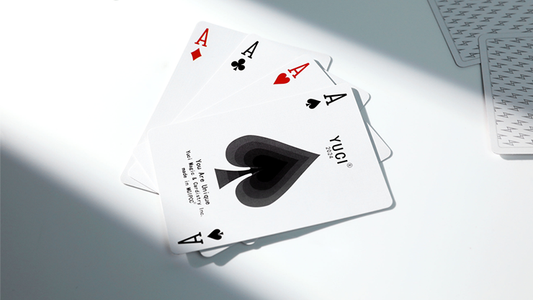 Yuci Tiny Wizard Black Playing Cards by TCC alternate view - Wizard Magic Shop