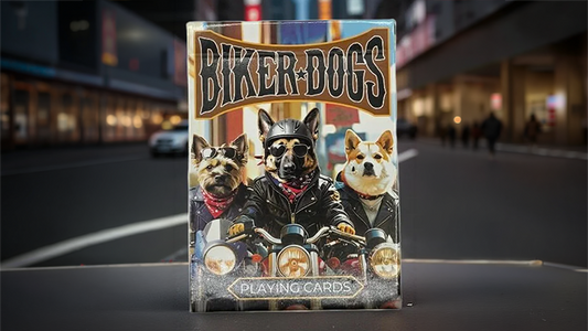 Biker Dogs Playing Cards by Collectable Playing Cards - Wizard Magic Shop